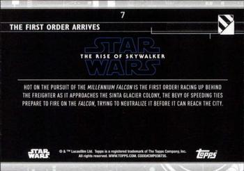 2020 Topps Star Wars: The Rise of Skywalker Series 2  #7 The First Order Arrives Back