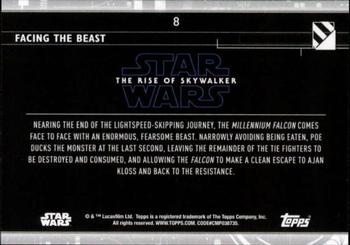 2020 Topps Star Wars: The Rise of Skywalker Series 2  #8 Facing the beast Back