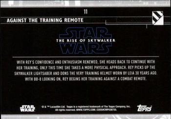 2020 Topps Star Wars: The Rise of Skywalker Series 2  #11 Against the Training Remote Back