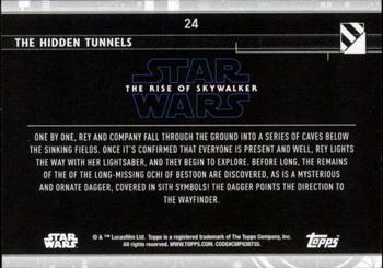 2020 Topps Star Wars: The Rise of Skywalker Series 2  #24 The Hidden Tunnels Back