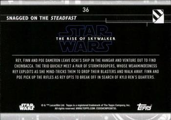 2020 Topps Star Wars: The Rise of Skywalker Series 2  #36 Snagged on the Steadfast Back