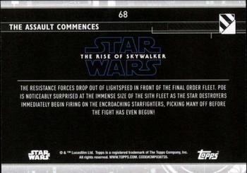 2020 Topps Star Wars: The Rise of Skywalker Series 2  #68 The Assault Commences Back