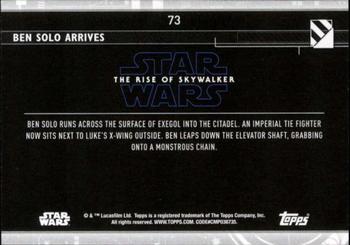 2020 Topps Star Wars: The Rise of Skywalker Series 2  #73 Ben Solo Arrives Back