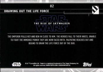 2020 Topps Star Wars: The Rise of Skywalker Series 2  #82 Drawing out the Life Force Back