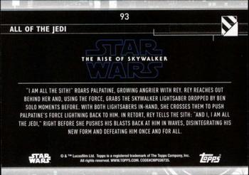 2020 Topps Star Wars: The Rise of Skywalker Series 2  #93 All of the Jedi Back