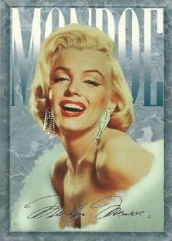 1993 Sports Time Marilyn Monroe - Promos #P Marilyn Monroe Silver Signature Front