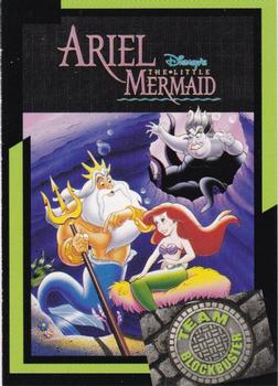 1993 Blockbuster Video Game Cards #1 Ariel The Little Mermaid Front