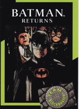 1993 Blockbuster Video Game Cards #3 Batman Returns Front