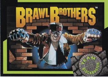 1993 Blockbuster Video Game Cards #9 Brawl Brothers Front