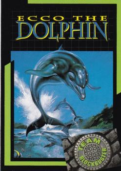 1993 Blockbuster Video Game Cards #16 Ecco The Dolphin Front