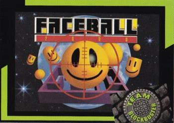 1993 Blockbuster Video Game Cards #18 Faceball 2000 Front