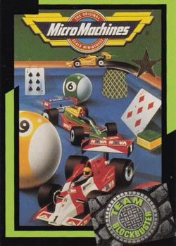 1993 Blockbuster Video Game Cards #26 Micro Machines Front