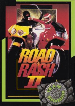 1993 Blockbuster Video Game Cards #28 Road Rash II Front