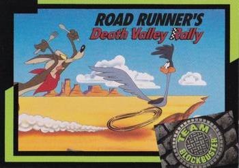 1993 Blockbuster Video Game Cards #29 Road Runner's Death Valley Rally Front