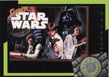 1993 Blockbuster Video Game Cards #35 Super Star Wars Front