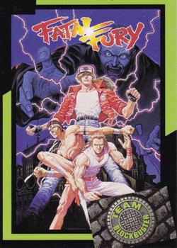1993 Blockbuster Video Game Cards #39 Fatal Fury Front