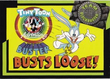 1993 Blockbuster Video Game Cards #40 Buster Busts Loose Front