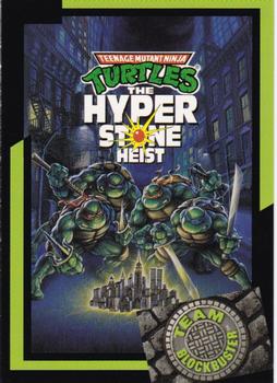 1993 Blockbuster Video Game Cards #42 Teenage Mutant Ninja Turtles: The Hyper Stone Heist Front