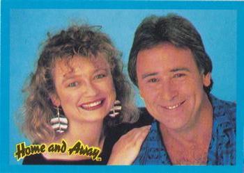 1987 Topps Home and Away #4 Roger Oakley / Vanessa Downing Front
