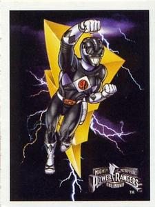 1995 Jell-O Mighty Morphin Power Rangers: The Movie #NNO Black Ranger Adam Front