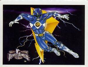 1995 Jell-O Mighty Morphin Power Rangers: The Movie #NNO Blue Ranger Billy Front