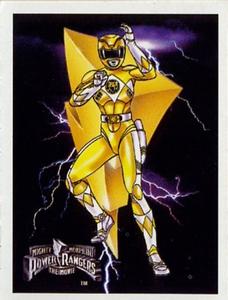 1995 Jell-O Mighty Morphin Power Rangers: The Movie #NNO Yellow Ranger Aisha Front