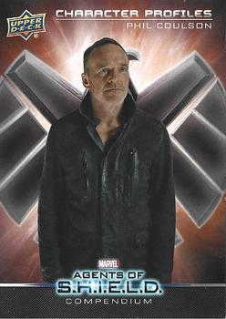 2019 Upper Deck Marvel Agents of S.H.I.E.L.D. Compendium - Character Profiles #CB-1 Phil Coulson Front