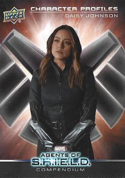 2019 Upper Deck Marvel Agents of S.H.I.E.L.D. Compendium - Character Profiles #CB-3 Daisy Johnson Front