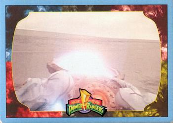1994 Collect-A-Card Mighty Morphin Power Rangers Series 2 Retail - Blue Border #113 Rita's Prison Front