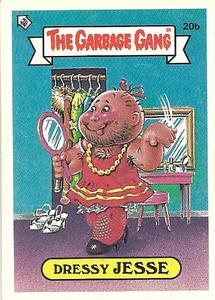 1988 Regina The Garbage Gang Series 1 (Reprint) #20b Dressy Jesse Front