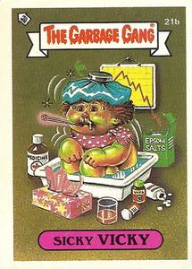 1988 Regina The Garbage Gang Series 1 (Reprint) #21b Sicky Vicky Front