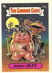 1988 Regina The Garbage Gang Series 1 (Reprint) #22a Junky Jeff Front
