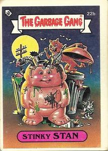 1988 Regina The Garbage Gang Series 1 (Reprint) #22b Stinky Stan Front