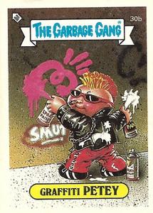 1988 Regina The Garbage Gang Series 1 (Reprint) #30b Graffiti Petey Front