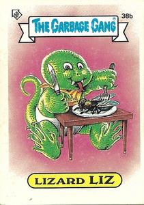1988 Regina The Garbage Gang Series 1 (Reprint) #38b Lizard Liz Front