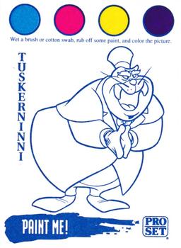 1992 Pro Set Disney Afternoon #5 Tuskerninni / Launchpad McQuack Front