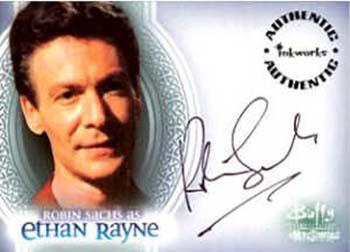 2005 Inkworks Buffy Men of Sunnydale - Autographs #A-4 Robin Sachs Front