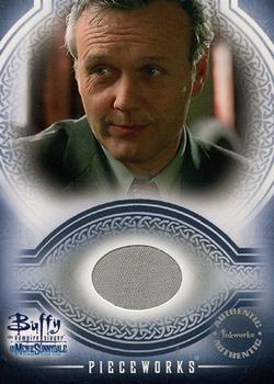 2005 Inkworks Buffy Men of Sunnydale - Pieceworks #PW3 Anthony Head as Rupert Giles Front