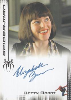 2007 Rittenhouse Spider-Man 3 - Autographs #NNO Elizabeth Banks Front