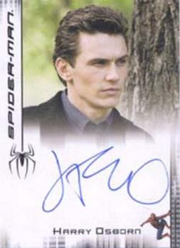 2007 Rittenhouse Spider-Man 3 - Autographs #NNO James Franco Front
