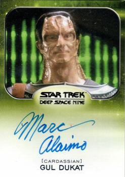 2019 Rittenhouse Star Trek Inflexions Starfleet's Finest - Aliens Design Autographs #NNO Marc Alaimo Front