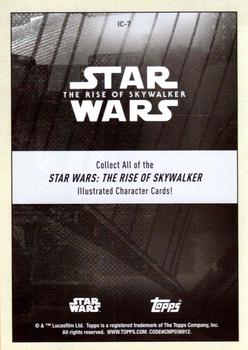 2019 Topps Star Wars: The Rise of Skywalker - Illustrated Characters #IC-7 R2-D2 Back
