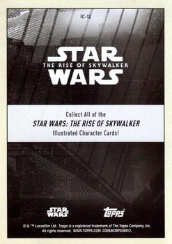 2019 Topps Star Wars: The Rise of Skywalker - Illustrated Characters #IC-12 Jannah Back