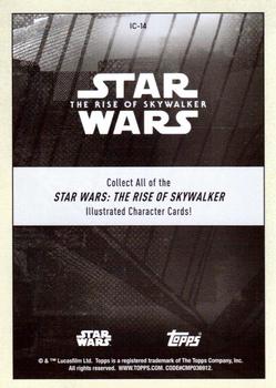 2019 Topps Star Wars: The Rise of Skywalker - Illustrated Characters #IC-14 Snowtrooper Back