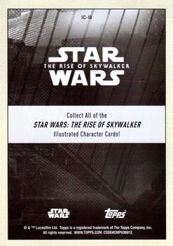 2019 Topps Star Wars: The Rise of Skywalker - Illustrated Characters #IC-18 Knight of Ren Back