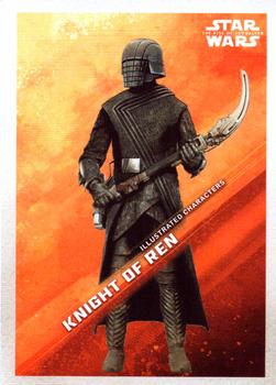 2019 Topps Star Wars: The Rise of Skywalker - Illustrated Characters #IC-18 Knight of Ren Front