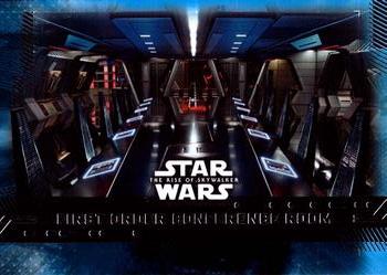 2019 Topps Star Wars: The Rise of Skywalker - Blue #96 First Order Conference Room Front