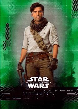 2019 Topps Star Wars: The Rise of Skywalker - Green #3 Poe Dameron Front