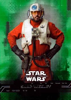 2019 Topps Star Wars: The Rise of Skywalker - Green #11 Snap Wexley Front