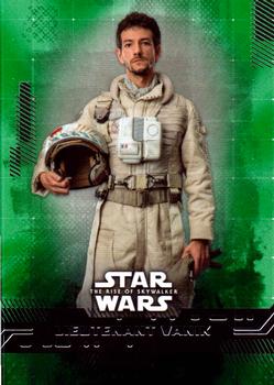 2019 Topps Star Wars: The Rise of Skywalker - Green #20 Lieutenant Vanik Front